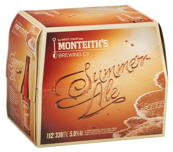 Monteith's Summer Ale - 12-pack